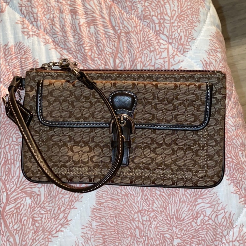 Coach wristlet